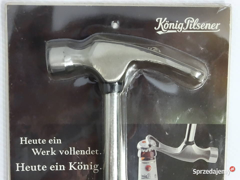 Młotek z otwieraczem do butelek Knig Pilsener Biłgoraj sprzedam