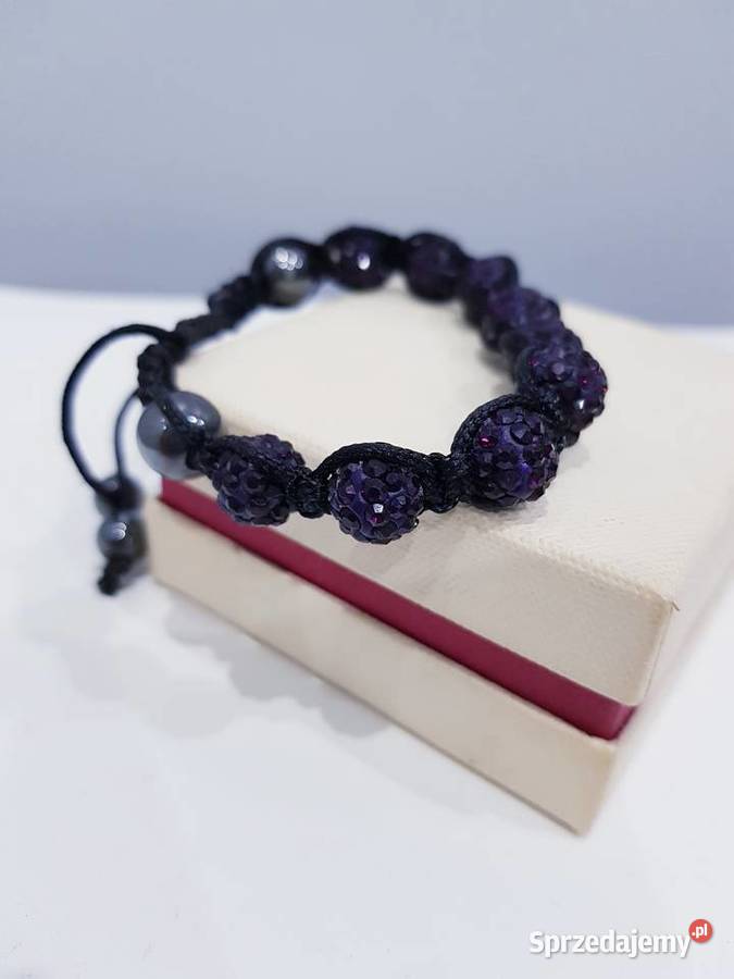 Damska bransoletka z kryształkami shamballa 2 Dąbrowa Górnicza