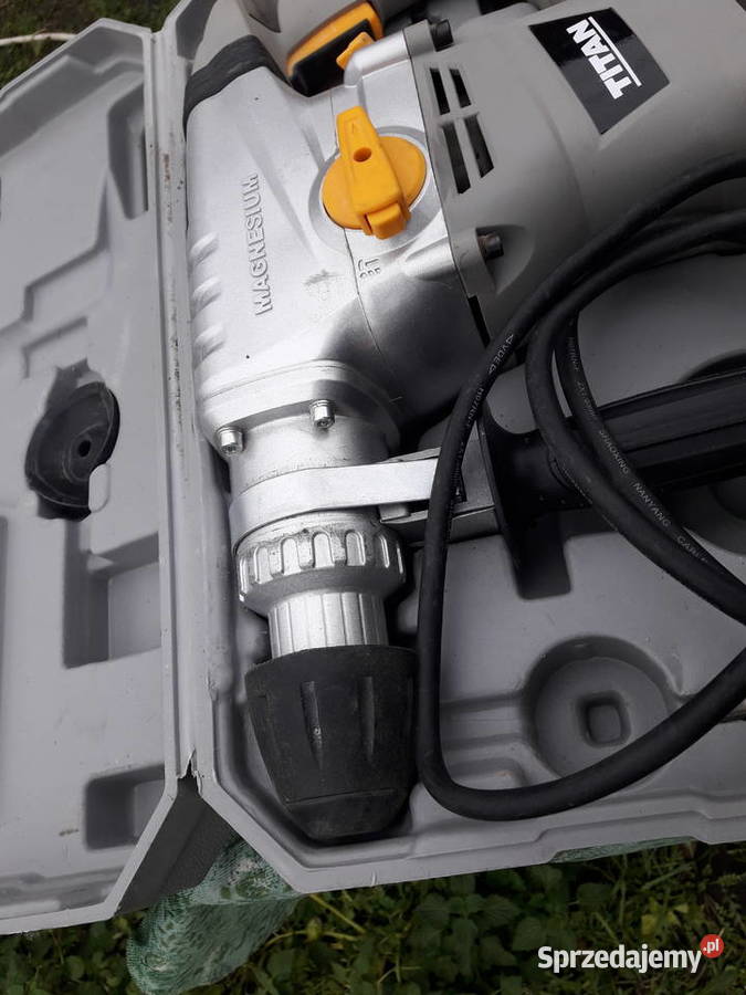 Młotowiertarka TITAN ttb 278 SDS PLUS siła udaru Miłosław sprzedam
