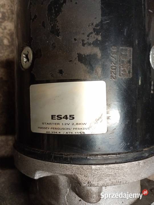 Rozrusznik ES 45 Perkins MF łódzkie Łęki Szlacheckie