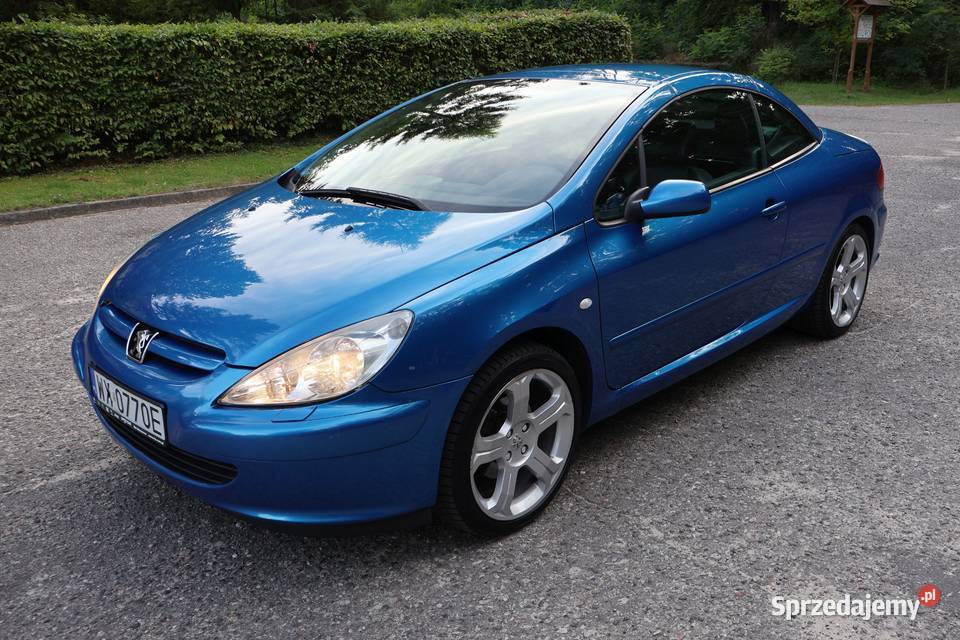 Peugeot 307CC 20 140 SalonDE Bogata Wersja poduszka powietrzna