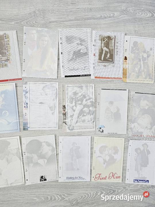 Duże karteczki do segregatora miłość ludzie pary mazowieckie Łomianki Dolne