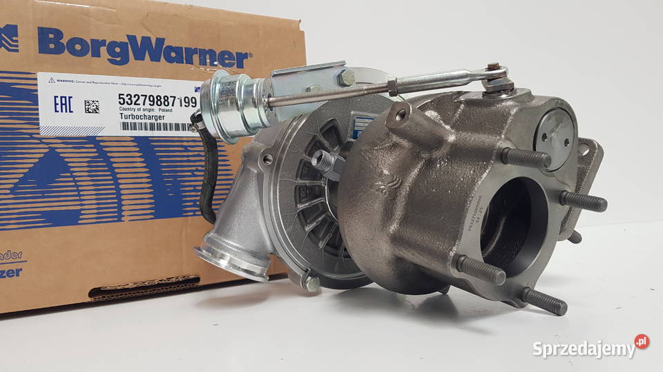 Turbosprężarka BorgWarner KKK 53279887199 dostawcze Siedlce sprzedam