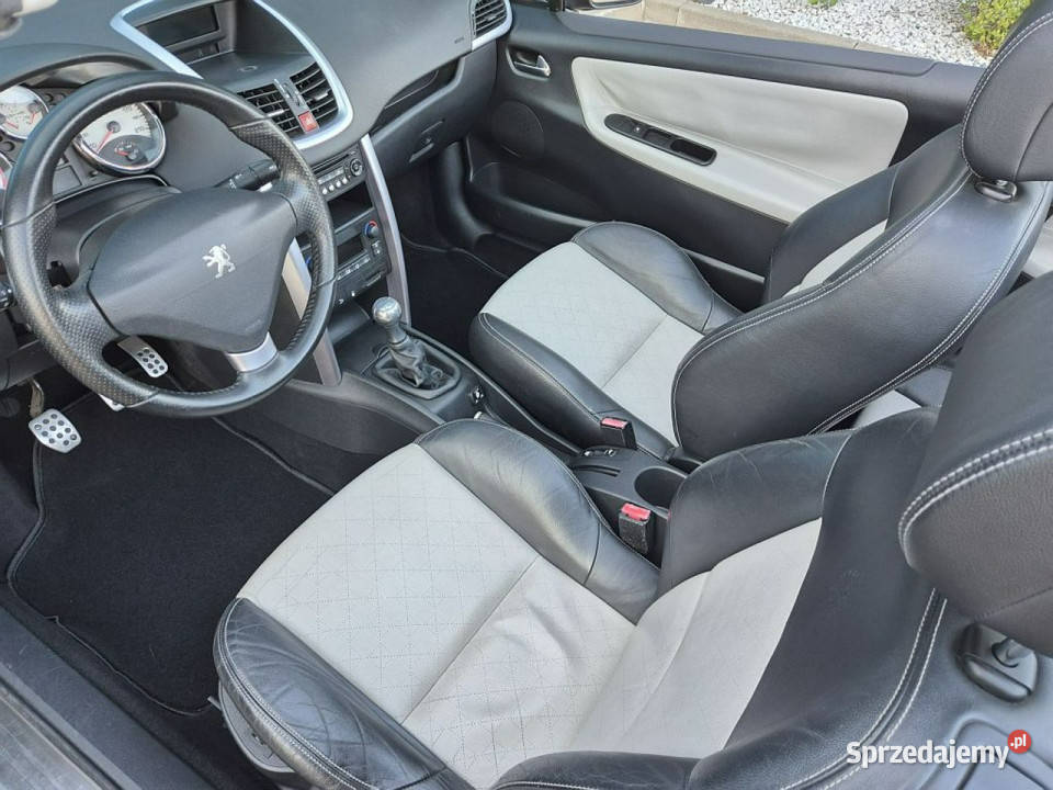 Peugeot 207 CC LPG GWARANCJA skorzana tapicerka isofix Warszawa