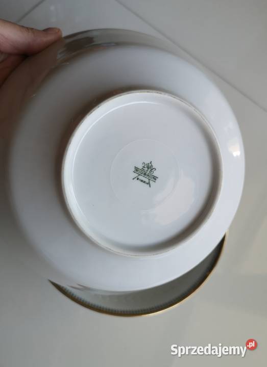 Salaterka misa porcelanowa 2 sztuki vintage kujawsko-pomorskie