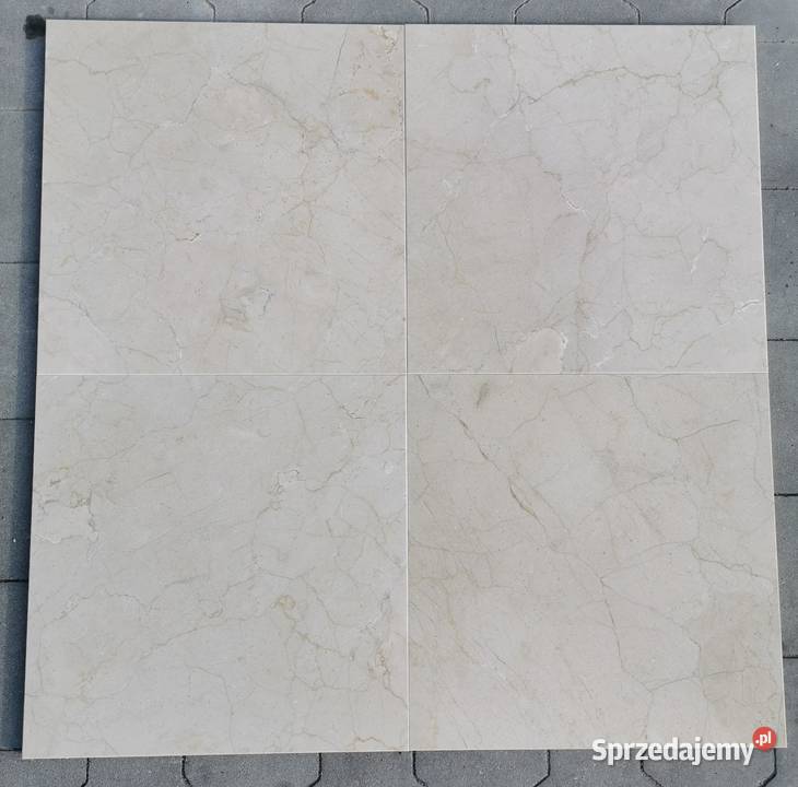 Płytka marmurowa CREMA MARFIL 457x457x12 Przemyśl sprzedam