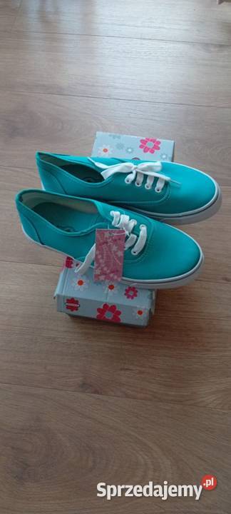 Buty trampki damskie BADOXX turkusowe