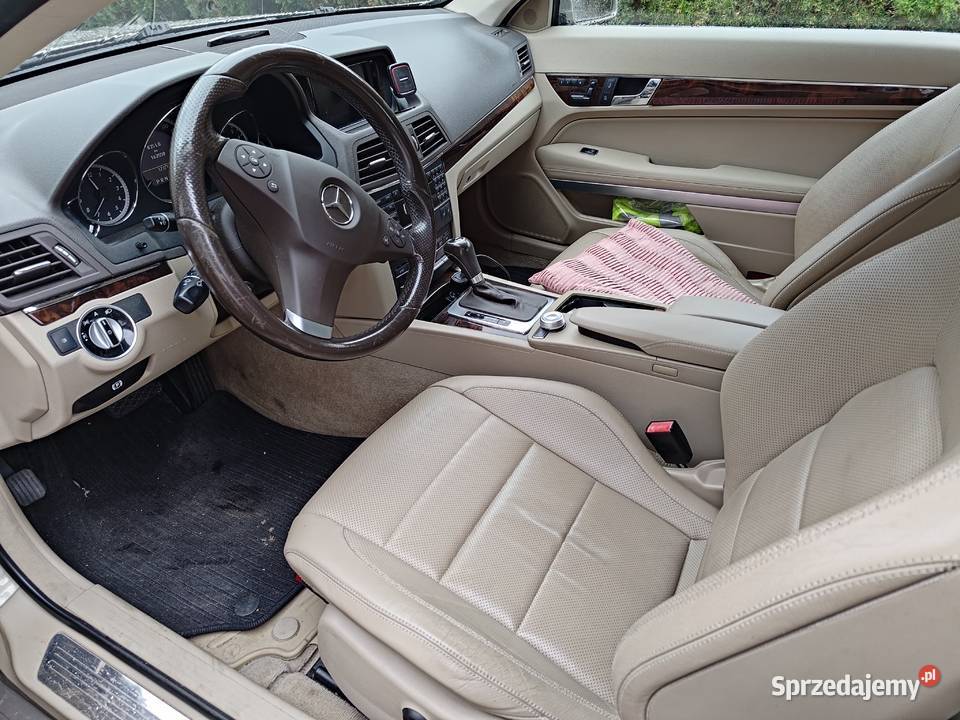 Mercedes W212 COUPE W207 Benzyna 18 Salon Polska Jelcz-Laskowice sprzedam