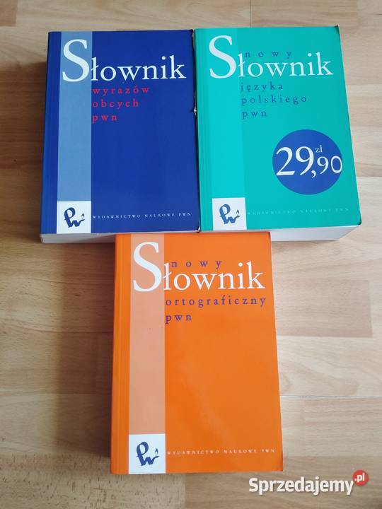 Słowniki PWN Komplet 2002 rok
