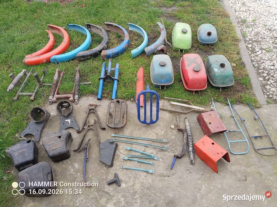 Części Komar Rok produkcji 1984 Radziejów sprzedam
