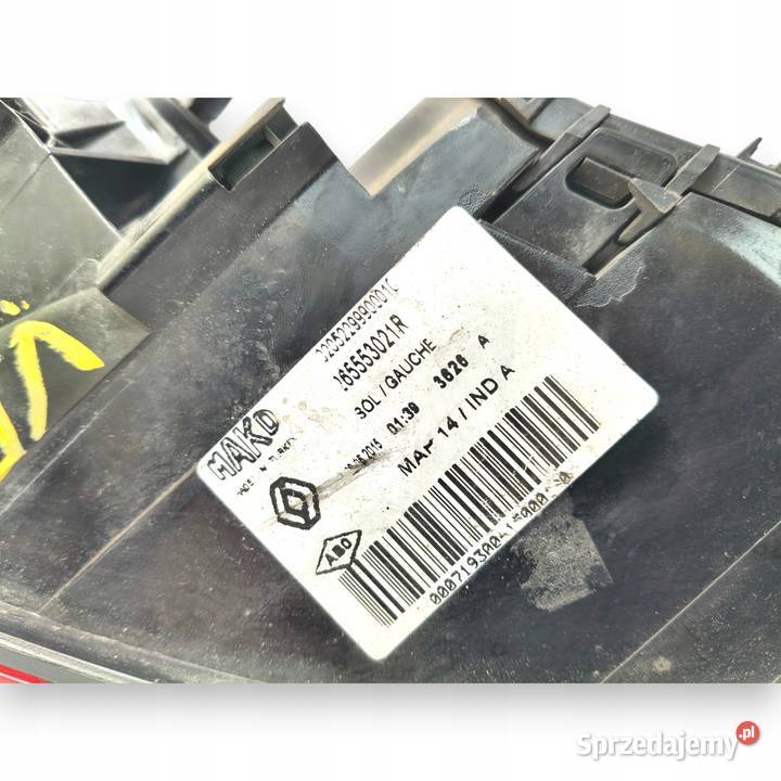 LAMPA LEWA Renault Clio IV HTB 20122016 tylna Chełm