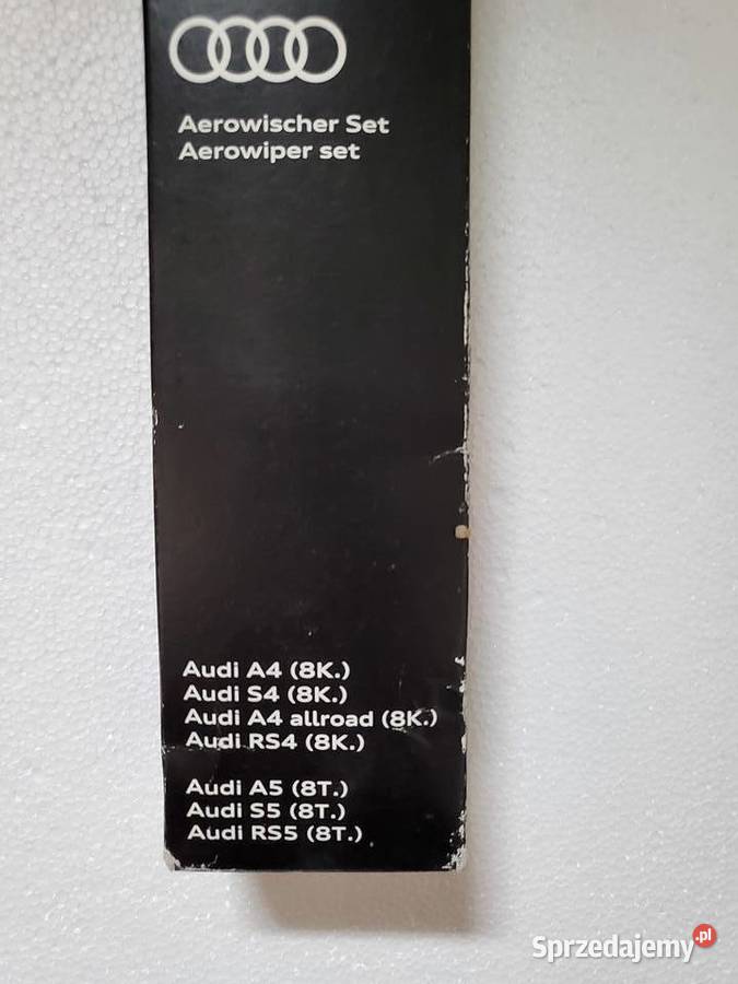 Oryginalne wycieraczki przód AUDI A4 A5