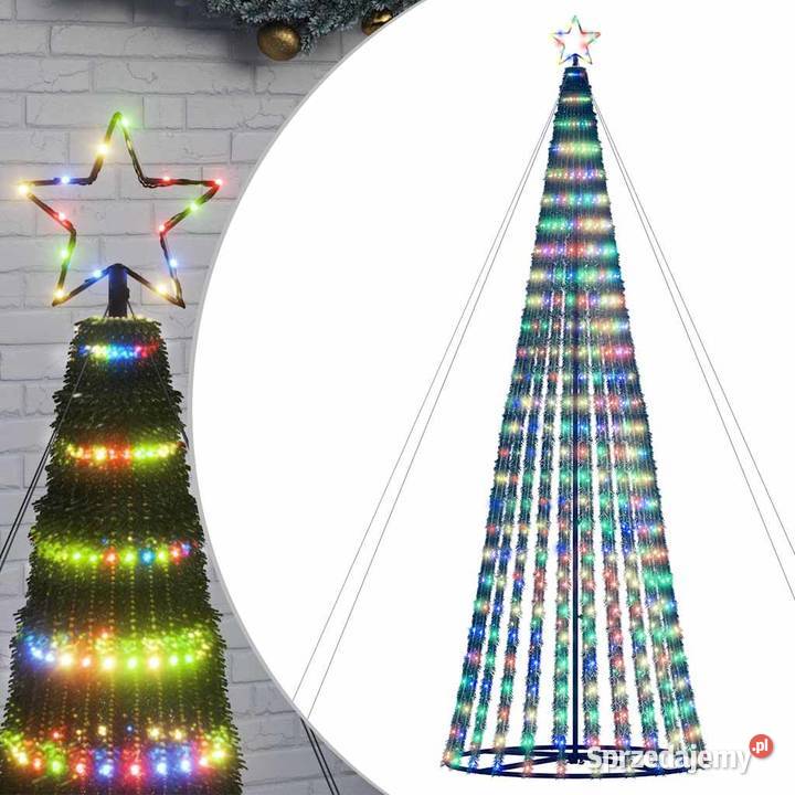 vidaXL Choinka LED 1028 LED Kolorowa 403 Warszawa