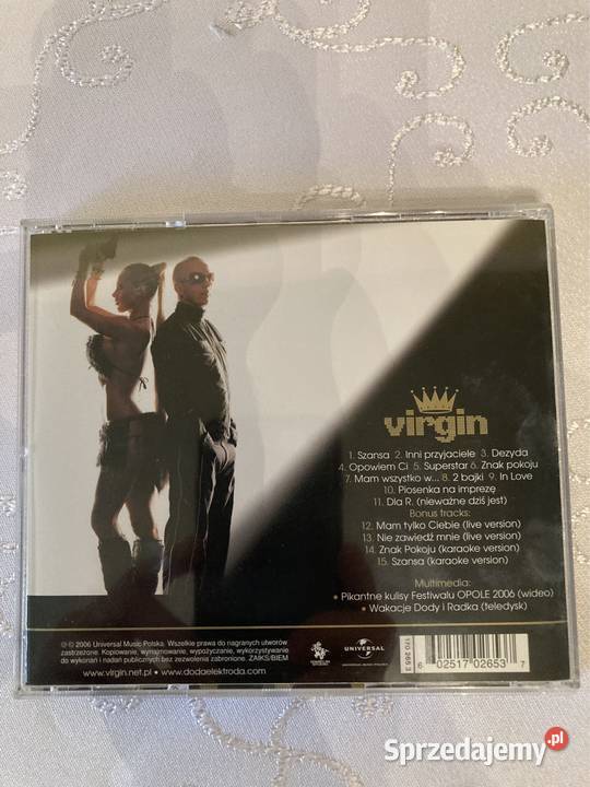 Płyta Cd Album Doda Virgin Ekskluzywne Wydanie Czerwionka-Leszczyny sprzedam