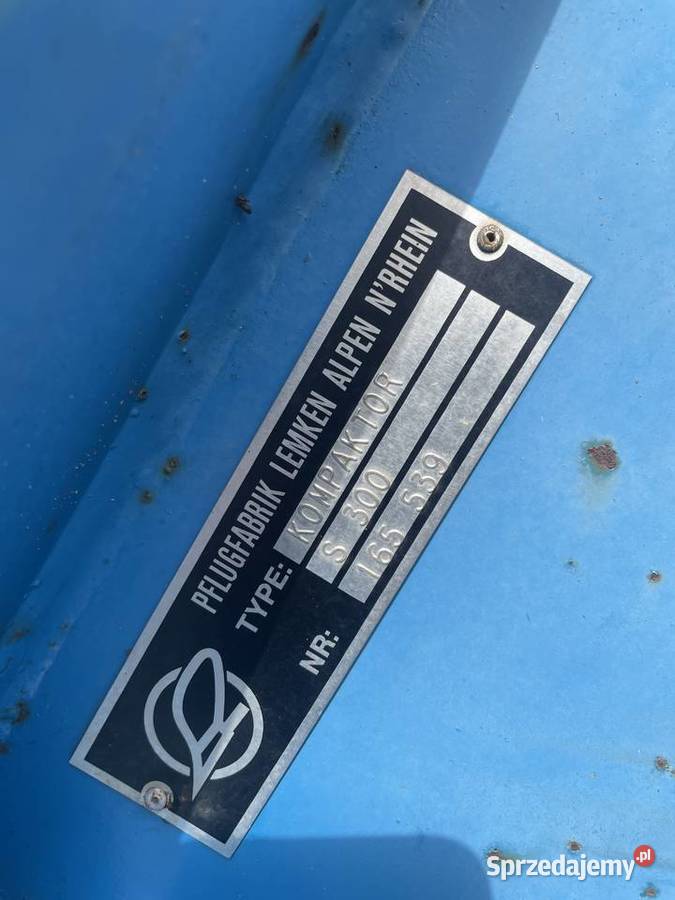 Agregat Lemken Kompaktor