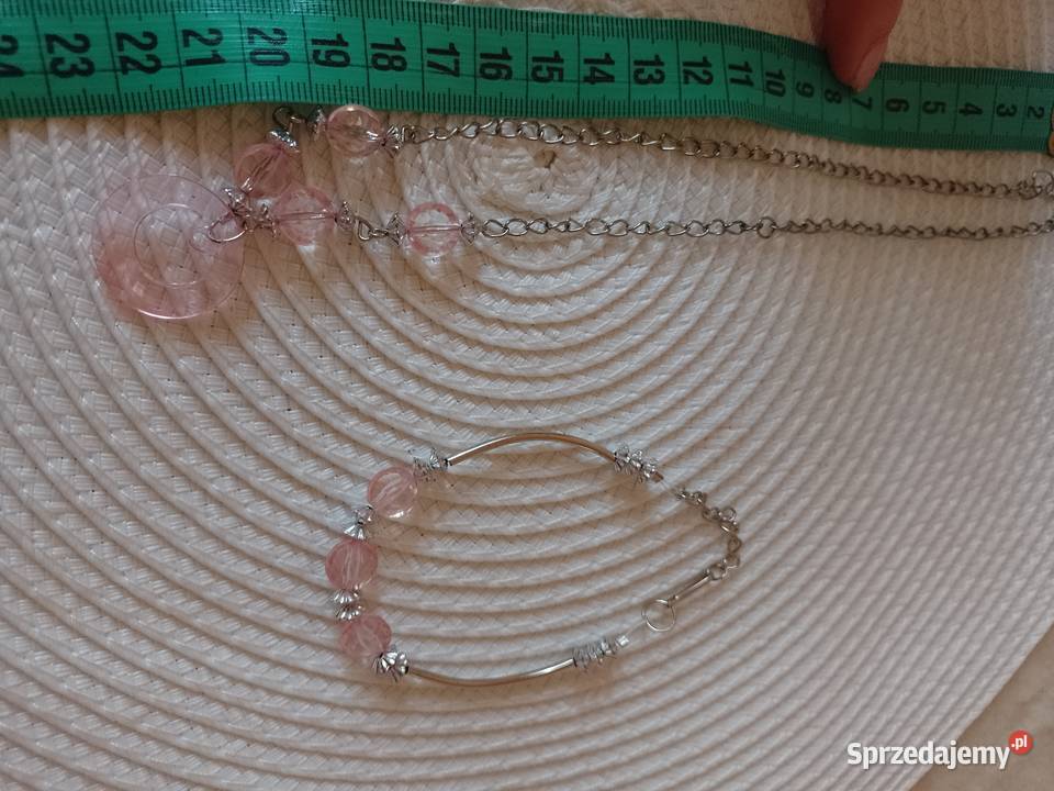 Zestaw biżuterii ŁańcuszekNaszyjnik bransoletka