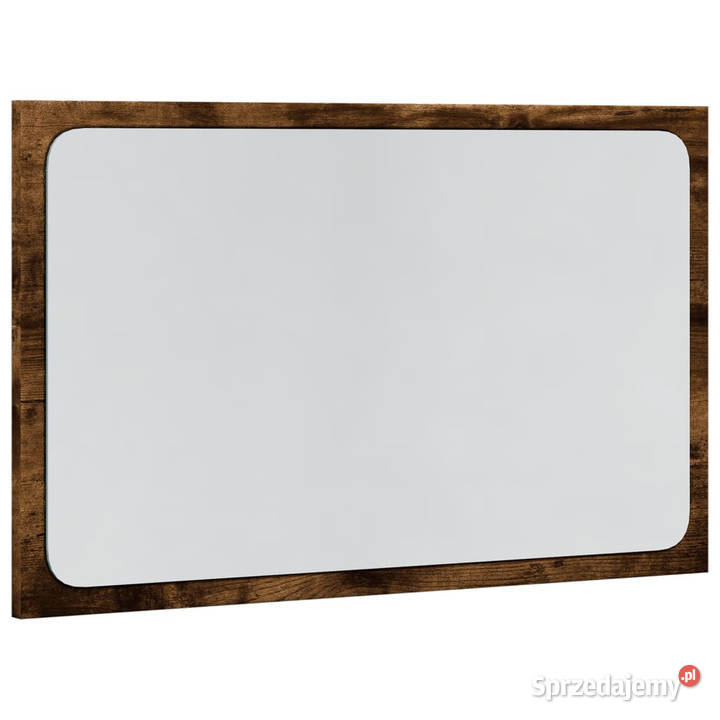 Lustro łazienkowe z LED dąb sonoma 60x85x38 mazowieckie Warszawa