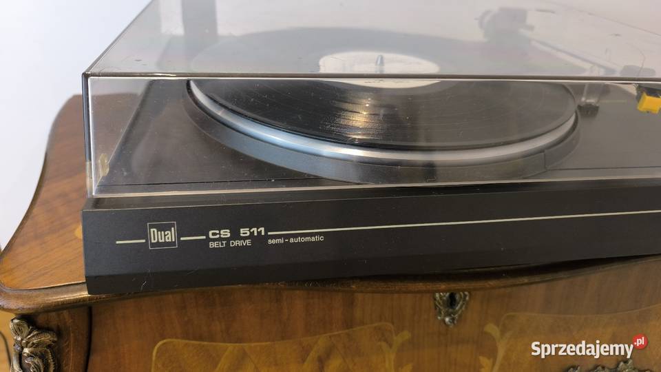 Piękny gramofon marki DUAL CS 511 łódzkie Łódź sprzedam