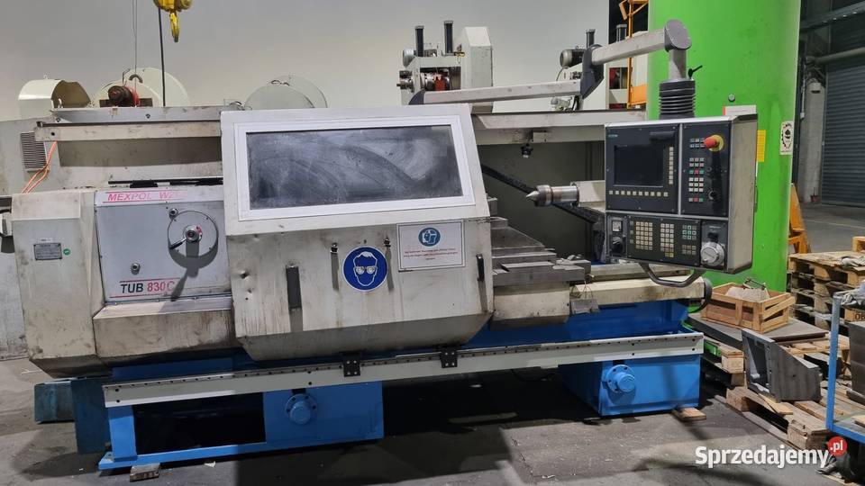 Tokarka TUB 830 CNC Poręba