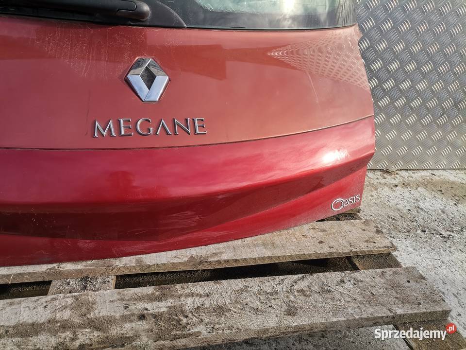 Klapa Tył Bagażnika Renault Megane II osobowe Motoryzacja Pogorzelec