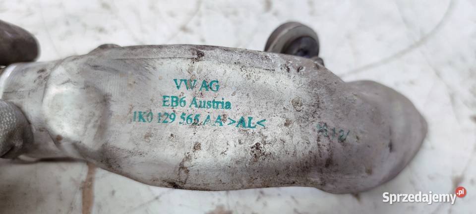 RURA SSĄCA POWIETRZA AUDI VW SEAT 1K0129565AA osobowe śląskie Przystajń