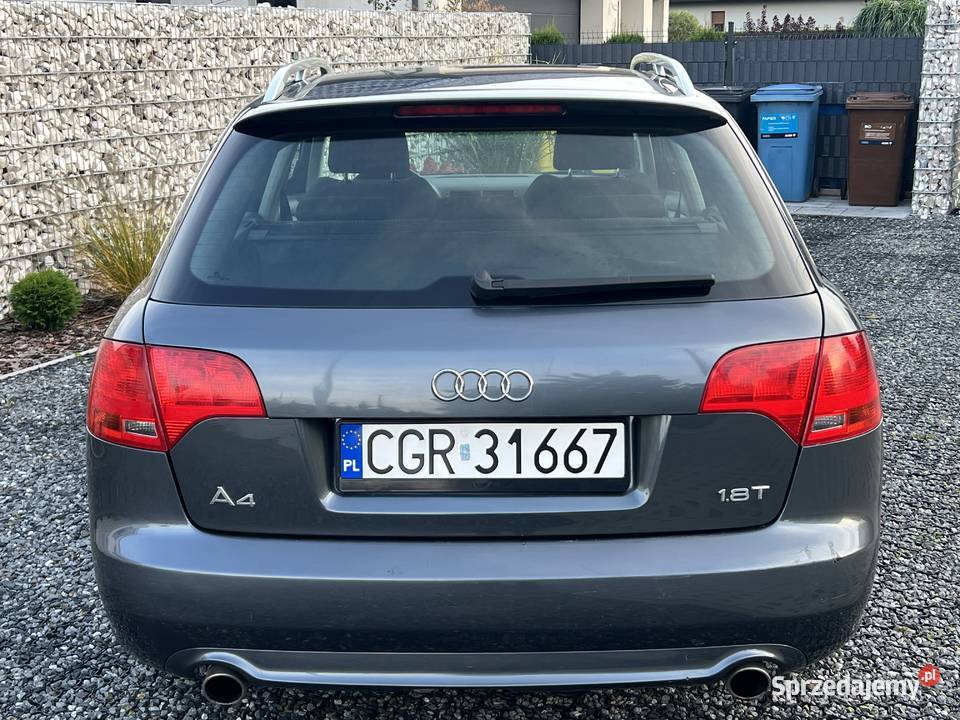 Audi A4 Avant 18 T SLINE GRAFIT Grudziądz sprzedam