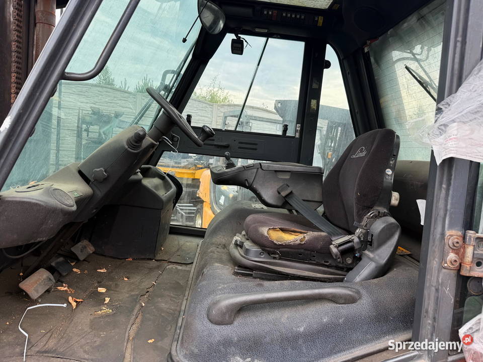 wózek widłowy LINDE H60D02 diesel seria 396 350m Działoszyn sprzedam