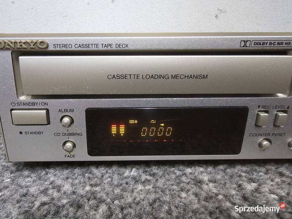 ONKYO K505X Wysokiej klasy magnetofon kasetowy Kraków