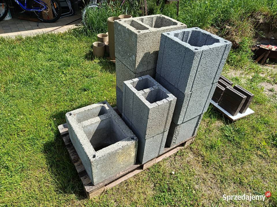 Komin systemowy rury ceramiczne pustaki Pozostałe Bałdowice