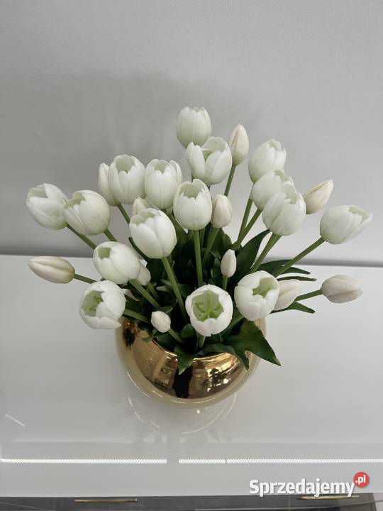 Bukiet tulipanów gumowych 7 sztuk Premium kolor Golkowice sprzedam