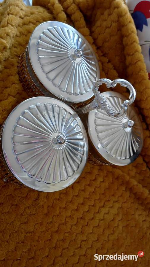 Paterakabaret kryształ srebrzony Warszawa