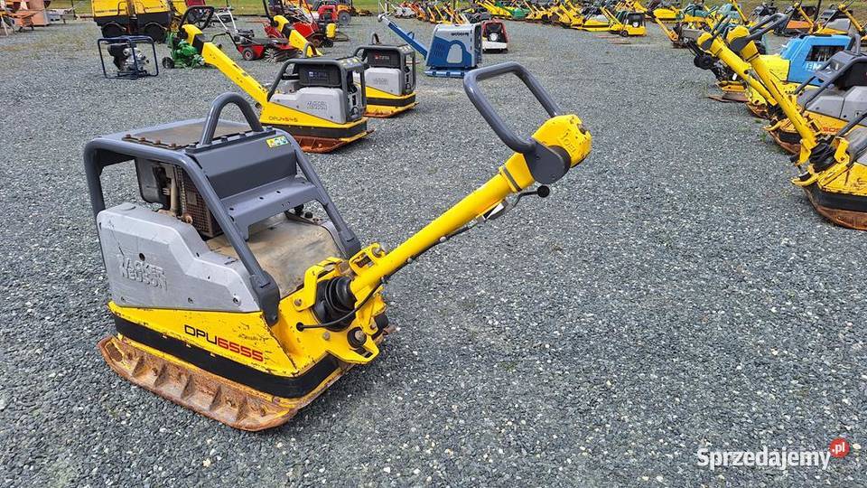 Zagęszczarka Ubijak WACKER NEUSON DPU 6555 237 pełny VAT Trzebnica sprzedam