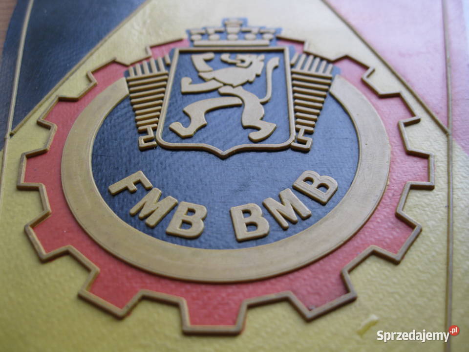 Zabytkowy proporczyk FMB BMB z lat 50 Wołomin sprzedam