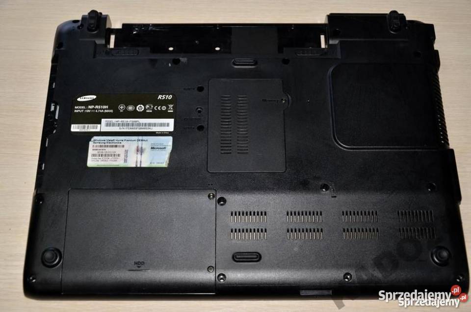 Obudowa do laptopa samsunga R509 i R510 sprzedam