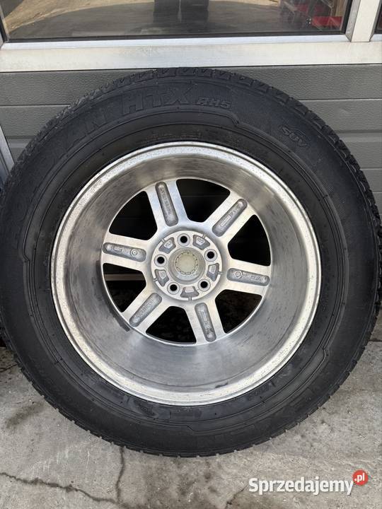 Oryginalne felgi Jeep 17 5x1143 ET38 opony Osielec