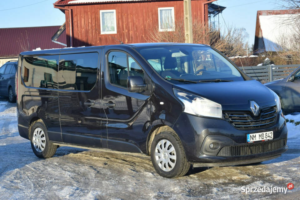 Renault Trafic 16D 9Osobowy Long Nawiewy Navi Samochody osobowe sprzedam
