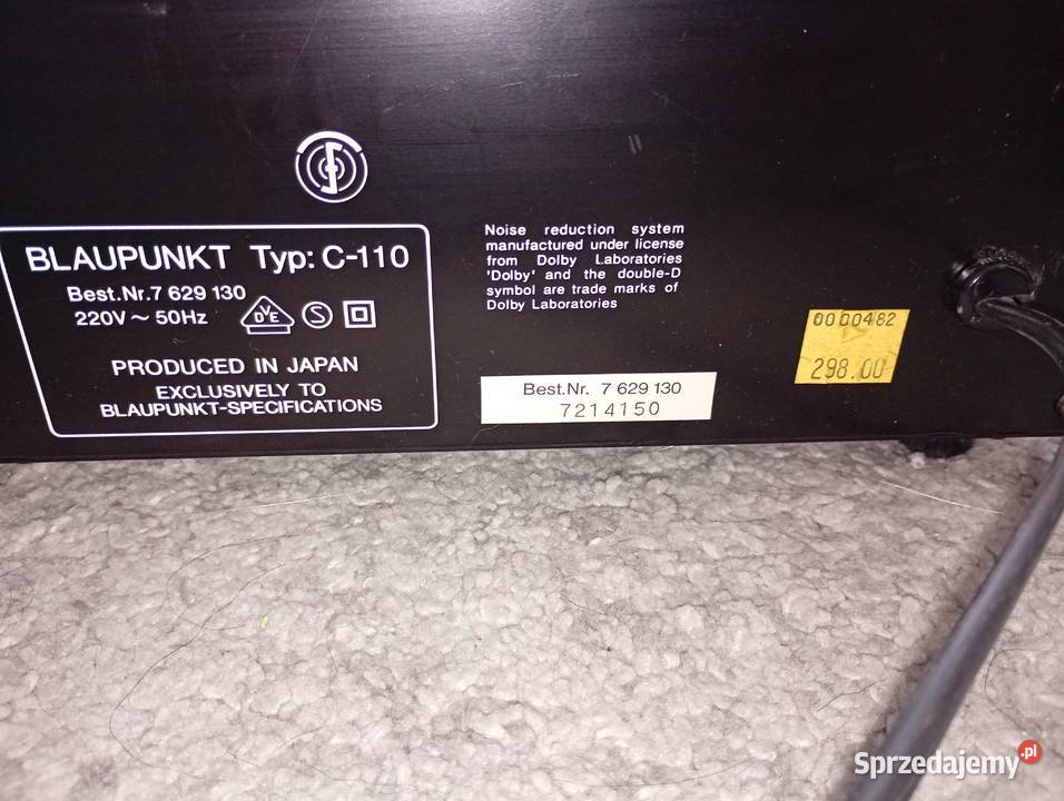 Blaupunkt deckc110 dolnośląskie Kwiatów
