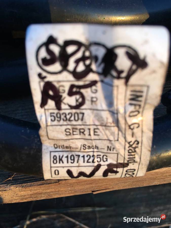 PRZEWÓD plus masa AUDI A4 8K A5 S5 8K1971225G zachodniopomorskie Szczecin