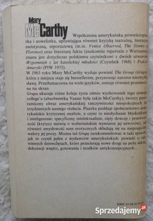 Grupa Mary McCarthy Warszawa
