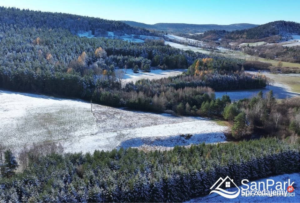 Działka 4800m2 Ustrzyki Dolne