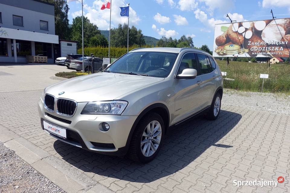 BMW X3 20d 184 xDrive 4x4 Automat Niski przebieg centralny zamek Buczkowice
