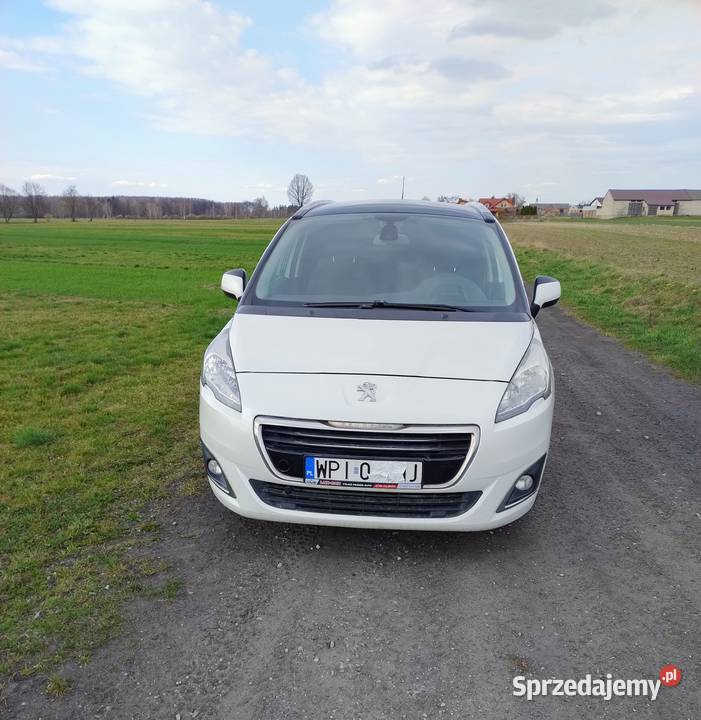 Peugeot 5008 20 HDI 2014 r 7 osobowy 5008 łódzkie Czarnocin