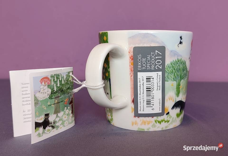 Muminki KUBEK Moomin Arabia Finland TAMPERE małopolskie Jasień