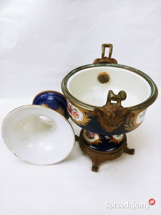 Sevres Amfora Portret Ludwik XVI Unikat 18 wiek Nowa Sól