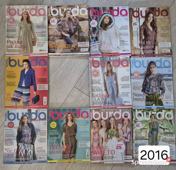 Burda czasopismo z wykrojami Pozostałe Nowa Sól