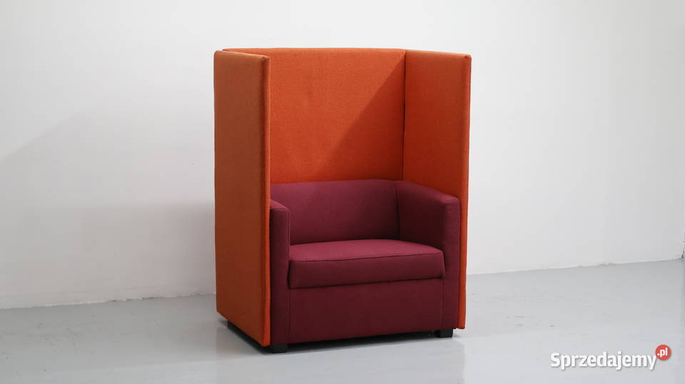 TNF WYGODNY FOTEL OKAZJA bordowa tkanina klubowy 100cm wielkopolskie Poznań
