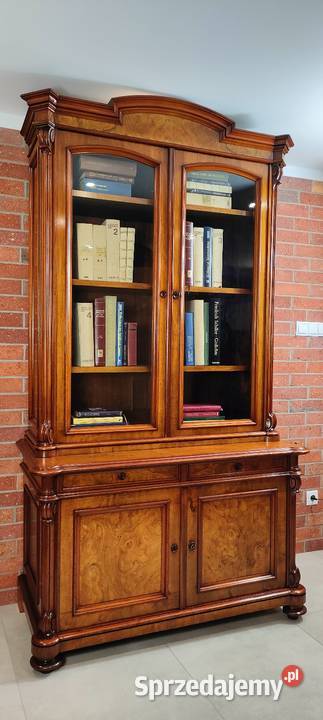 Ekskluzywna biblioteka Ludwik Filip antyk Łagów