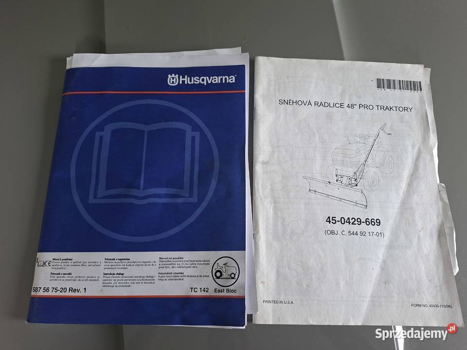 Kosiarka traktorek husqvarna tc142 serwisowana1 Tuchola