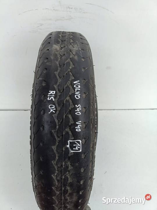 KOŁO ZAPASOWE DOJAZDOWE 11570 R15 Volvo S70 V70 lubelskie Rudka sprzedam