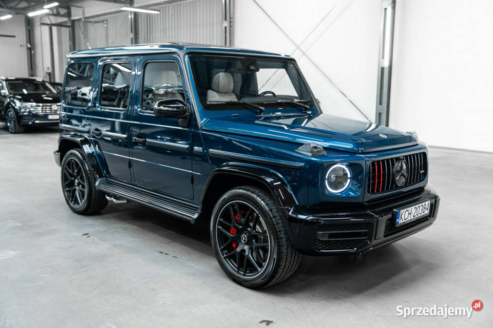 Mercedes G 63 AMG Ocean Blue G Manufaktur czujnik zmierzchu Węgrzce